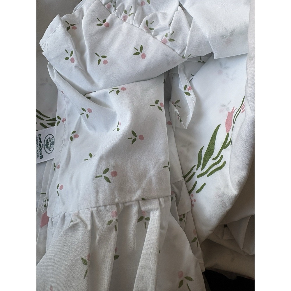 RARE VINTAGE Laura Ashley Castleberry Floral Duvet Cover KING Cottagecore NOS
